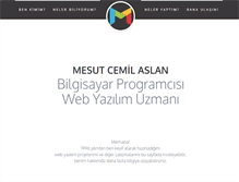 Tablet Screenshot of mesutaslan.com.tr